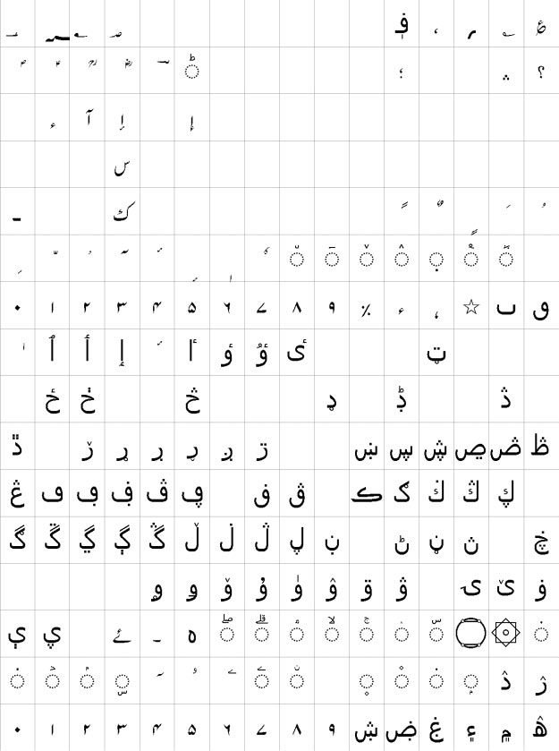 Alvi Lahori Nastaleeq Urdu Font