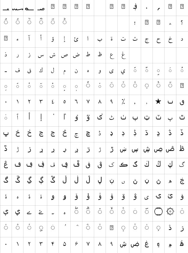 Badr LT Light Urdu Font