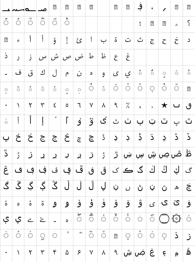 Mitra LT Light Urdu Font