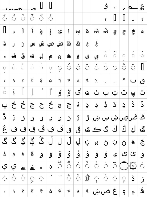 PT Bold Stars Urdu Font