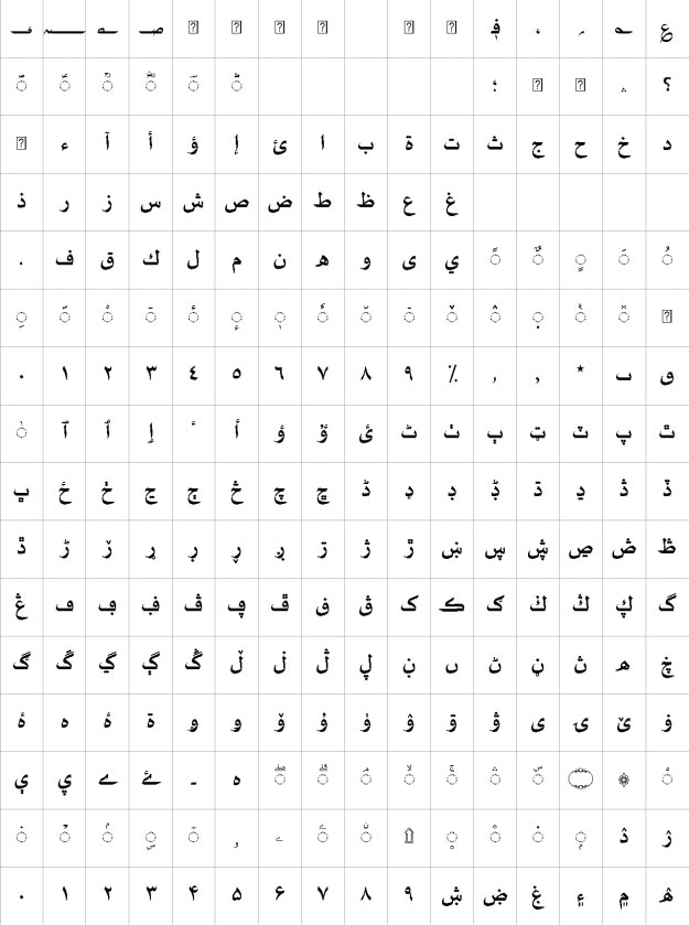 Sakkal Majalla Bold Urdu Font