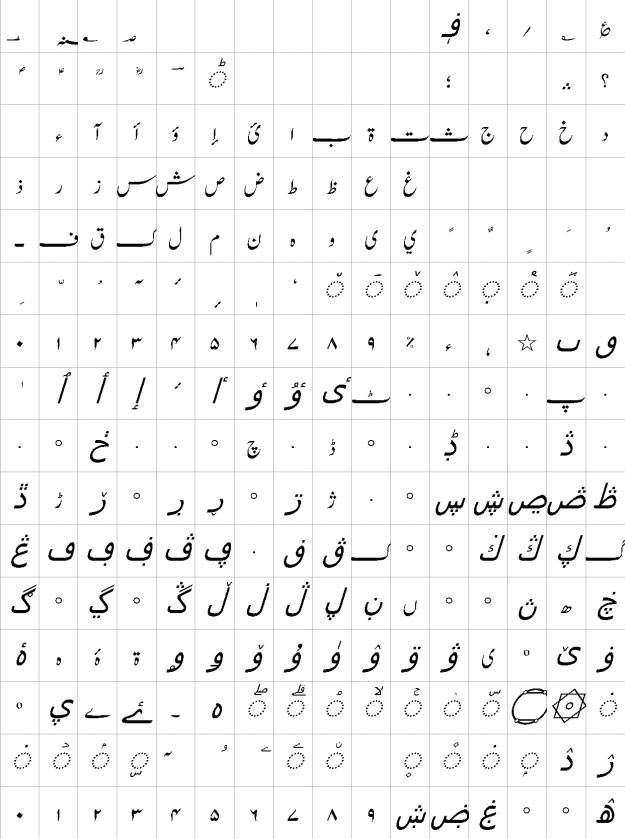 Jameel Noori Nastaleeq Italic Urdu Font