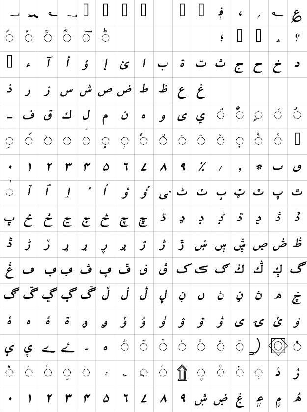 Mehfil Bold Italic Urdu Font