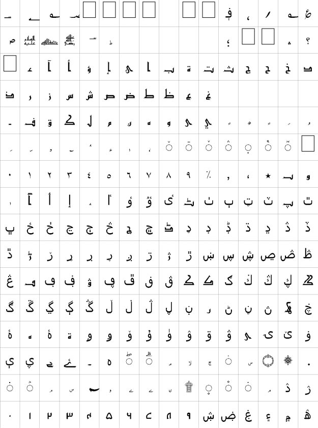 Akram Unicode Urdu Font