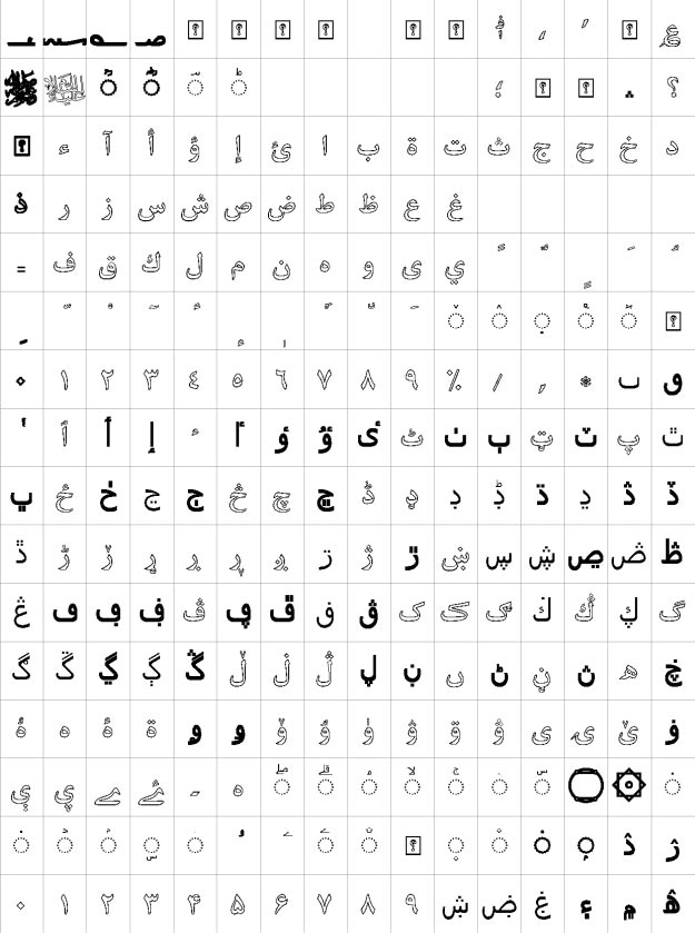 XB Kayhan Pook Urdu Font