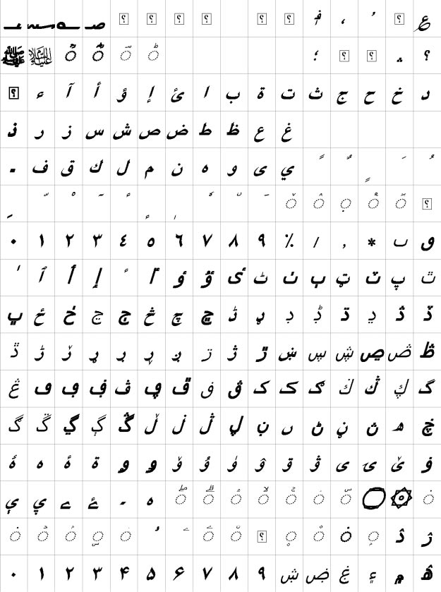 XB Khoramshahr Bold Italic Urdu Font