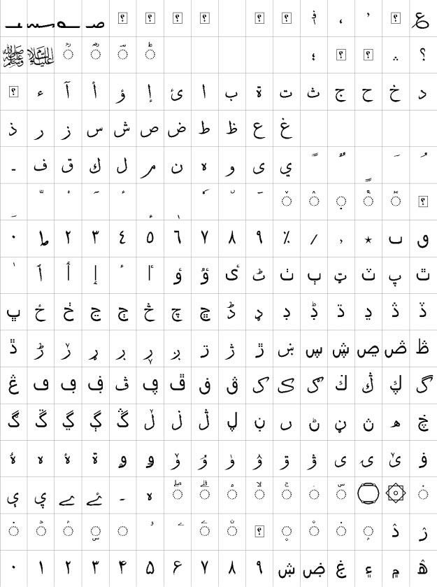 XB Sols Urdu Font