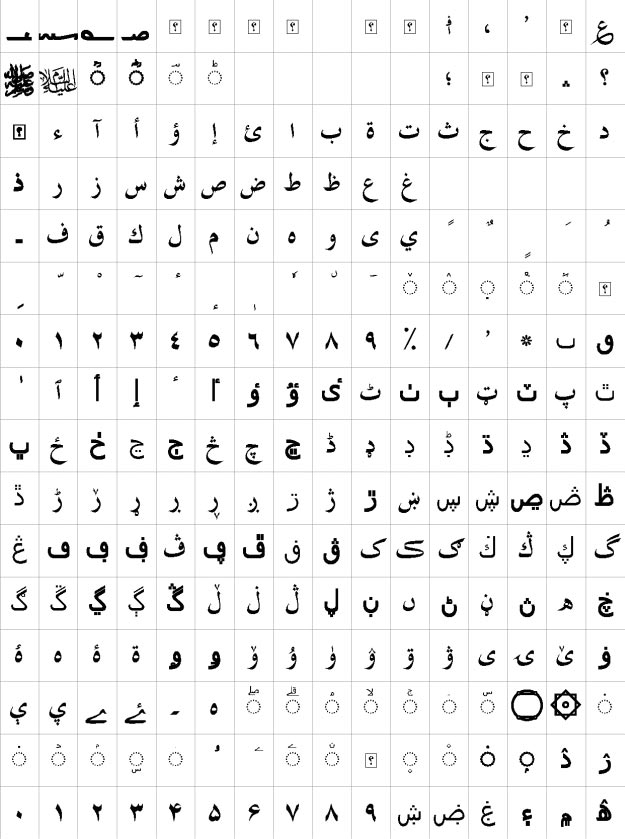 XB Tabriz Bold Urdu Font